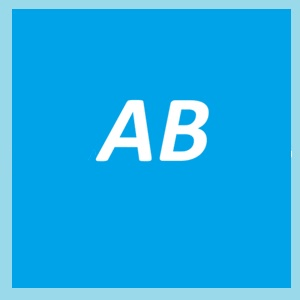 AB logo